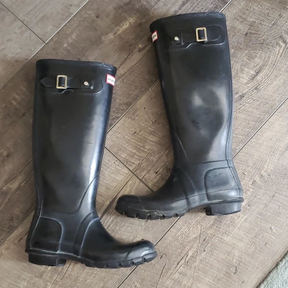 Hunter Original Tall Gloss rain boots